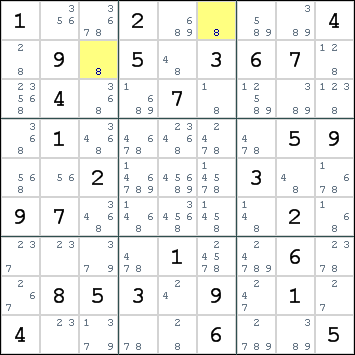 Naked Single , How to solve sudoku puzzles - Solving sudoku strategy
