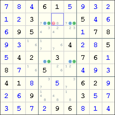 Uniqueness Test, How to solve sudoku puzzles - Solving sudoku strategy,picture 2