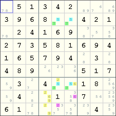 Uniqueness Test, How to solve sudoku puzzles - Solving sudoku strategy,picture 3