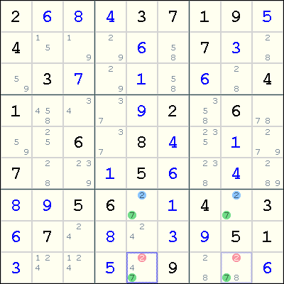 Uniqueness Test, How to solve sudoku puzzles - Solving sudoku strategy,picture 4