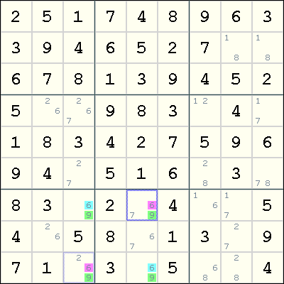 Uniqueness Test, How to solve sudoku puzzles - Solving sudoku strategy,picture 6