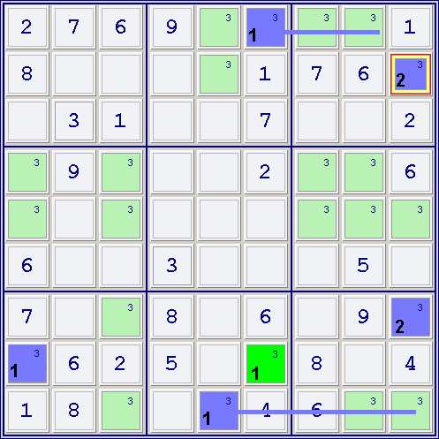 X-Colors , How to solve sudoku puzzles - Solving sudoku strategy,picture 5