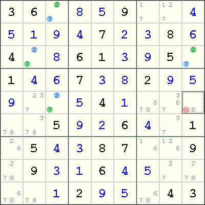 X-Chain , How to solve sudoku puzzles - Solving sudoku strategy